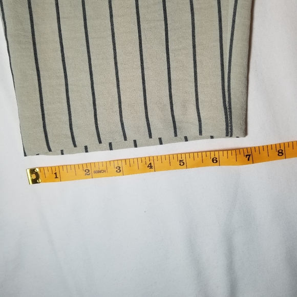 NWT New York Clothing Co. Loose Fit Striped Pants - Picture 2 of 5